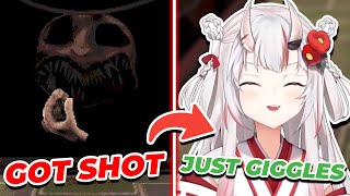 Ayame Cant Stop Laughing While Playing Buckshot Roulette  HololiveJP [upl. by Ydda]