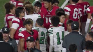 Kahuku vs Konawaena Football [upl. by Branscum]