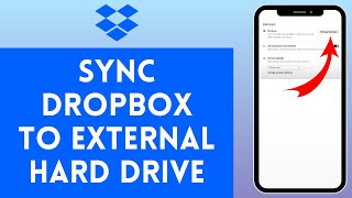 How To Sync Dropbox To External Hard Drive Full Tutorial [upl. by Doroteya]