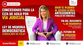 Concesiones para la cita de asilo por vía judicial ¡Una realidad [upl. by Ynnaffit]