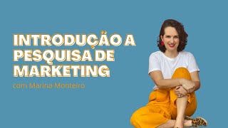 Introdução a Pesquisa de Marketing [upl. by Laina]