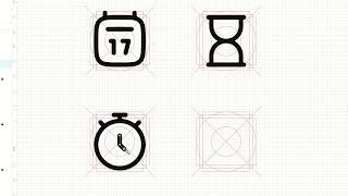 Icon Design Tutorial in Figma [upl. by Laurella]