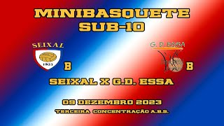 Época2324Sub10Seixal B x ESSA B [upl. by Aikkan]