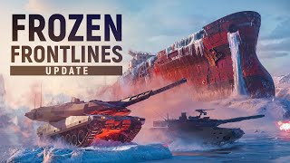 Frozen Frontlines Update  MWT Tank Battles [upl. by Dulcine362]