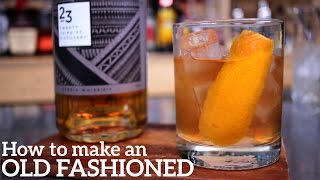 Old Fashioned Cocktail Recipe  QUICKEST [upl. by Prudi]