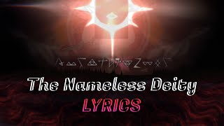 Nameless Deitys Theme LYRICS Terraria Calamitys Wrath of Gods AddOn [upl. by Ahsekram]