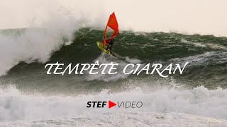 Tempête Ciaran Big Wave Windsurfing [upl. by Acile235]