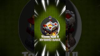 BEST TH11 HYBRID BASE 2024 clashofclansindonesiaunaclasher th11 [upl. by Eidnar721]