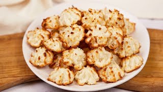 Coconut cookies you need only 3 ingredients [upl. by Aoket]