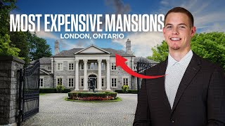 Most Expensive Mansions In LONDON ONTARIO  Premium Real Estate [upl. by Voltz104]