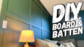 BOARD And BATTEN Wainscoting [upl. by Dnalel]