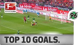 Top 10 Goals  Hannover 96 [upl. by Araik]