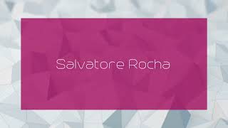 Salvatore Rocha  appearance [upl. by Rehttam]