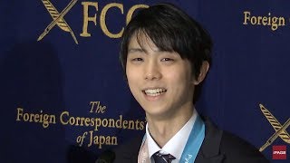 66年ぶり五輪連覇 男子フィギュア羽生結弦選手が会見（2018年2月27日）Press Conference Yuzuru Hanyu [upl. by Irvine323]