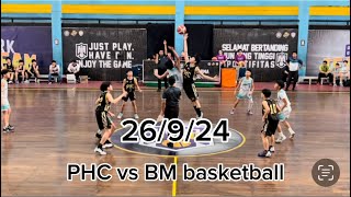 PHC vs BM middle school basketball WDC 26924 [upl. by Fermin926]