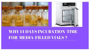 हिंदी में  Why media filled Vials incubated for 14 days Reason of 14 days incubation of media vial [upl. by Ylreveb]