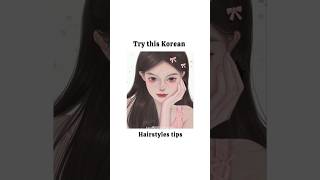 Korean hairstyles tips shorts aesthetic korean trending hairstyle [upl. by Ardnahs]