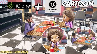 3D Cartoon Animation Short Video Iclone to Unreal Engine Render [upl. by True]