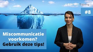 Miscommunicatie voorkomen Gebruik deze tips [upl. by Burgener]