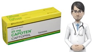 CAPOTEN captopril capoten para que sirve capoten 25 mg tablet [upl. by Ynoffit407]