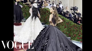 Kendall Jenner Stuns in Prada on the Met Gala Red Carpet [upl. by Alitta]