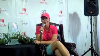 Karine Icher  Mobile Bay LPGA Classic [upl. by Pavlish]