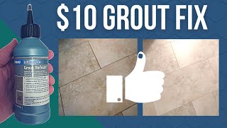 Grout Refresh Review 6 Months Later Before amp After Pics [upl. by Hanima]