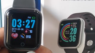 Smart Bracelet How to set Time  Charging  Fitness Track unboxing ampQuick setting to smartphone [upl. by Kraska184]