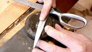 How To Sharpen Scissors Like A Pro [upl. by Aker]