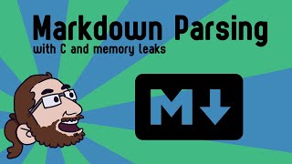 Markdown on the command line with C and memory leaks [upl. by Ghassan]