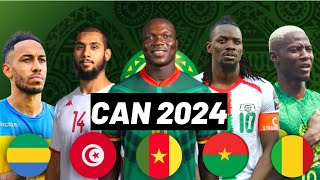 Les outsiders à suivre à la CAN 2024  qui va créer la sensation [upl. by Albertson]