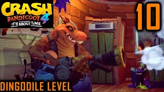 Crash Bandicoot 4 Blind Playthrough Part 10  Home Cookin Dingodile Playable Level [upl. by Cicenia848]