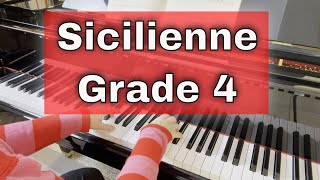 Sicilienne by Robert Schumann  Trinity piano grade 4 2021  2023 TCL [upl. by Sane581]