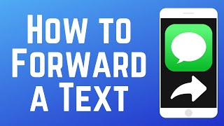 How to Forward a Text Message on iPhone 2024 [upl. by Asecnarf]