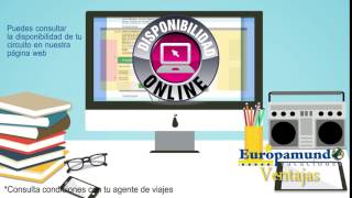 Ventajas Europamundo Disponibilidad Online [upl. by Satsok]