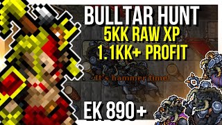 BULLTAUR LAIR É A MELHOR HUNT PRA EK DE CLUB  EK LVL 890 TIBIA  MP3PLAYERCHANNEL WINTER UPDATE [upl. by Vaientina]