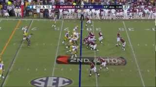 TJ Yeldon Game Winning Touchdown w Eli Gold Call [upl. by Dorella]