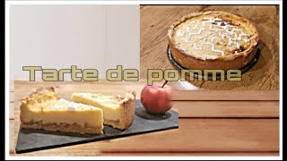 tarte aux pommes creme patissier [upl. by Ayhtin]