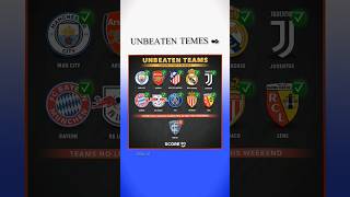 Unbeaten teams football shorts [upl. by Ilrebmyk]