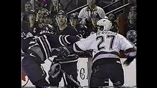 Todd Bertuzzi vs Mike Grier [upl. by Eibreh626]