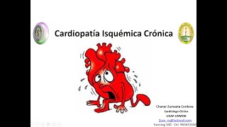 Cardiopatía Isquémica Crónica  Dr Chaner Zumaeta  Médico Cardiólogo [upl. by Jesh]