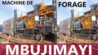 mbujimayiune machine de forage de 250m déjà à kabeya kamuanga RDC [upl. by Ahsias674]