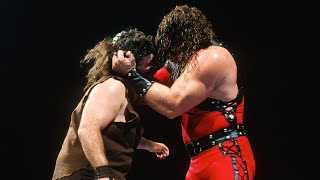 Kane’s fiery inring debut against Mankind WWE Survivor Series 1997 [upl. by Bina605]