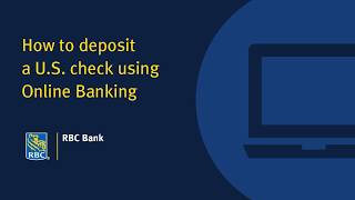 How to Deposit a US Check Using Online Banking [upl. by Carri]