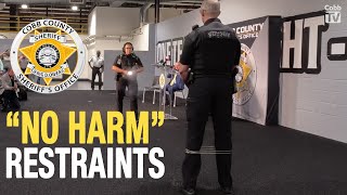 Cobb County Sheriff’s Office demonstrates ‘no harm’ device [upl. by Nylinnej]