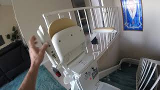 Acorn 180 Curved Stairlift Removal [upl. by Prussian]