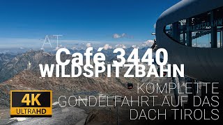 🇦🇹 Mit der PITZTALER WILDSPITZBAHN auf das DACH TIROLS  KOMPLETTE GONDELFAHRT auf 3440 Meter tirol [upl. by Allina]