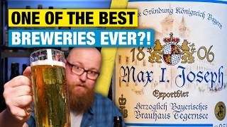 I LOVE THIS BREWERY Tegernseer 1806 Max I Joseph Export Bier German Lager Beer Review [upl. by Finn]