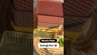 Storage Box। Kitchen Organiser Box।Makeup Organiser meesho meeshofinds shorts [upl. by Lertram398]