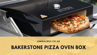 Make perfect pizza on your barbecue with the Bakerstone Pizza Oven Box [upl. by Ymmak]